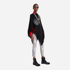 Poncho Dama Desigual Musg