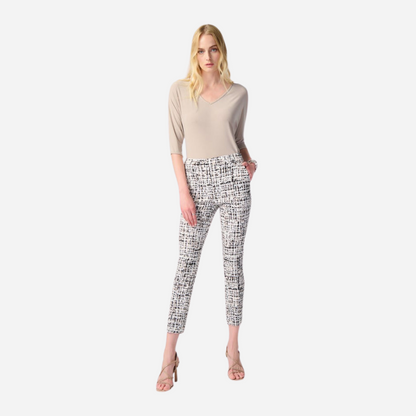 Pantalon Dama Joseph Ribkoff Vanilla Multi