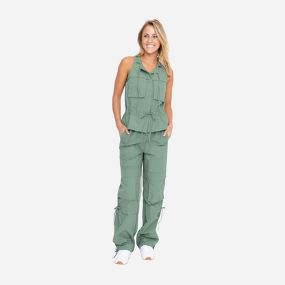 Pantalonera Dama Mono-B  Dark-Basil