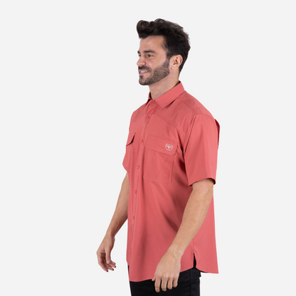 Camisa Caballero Platini Salmon