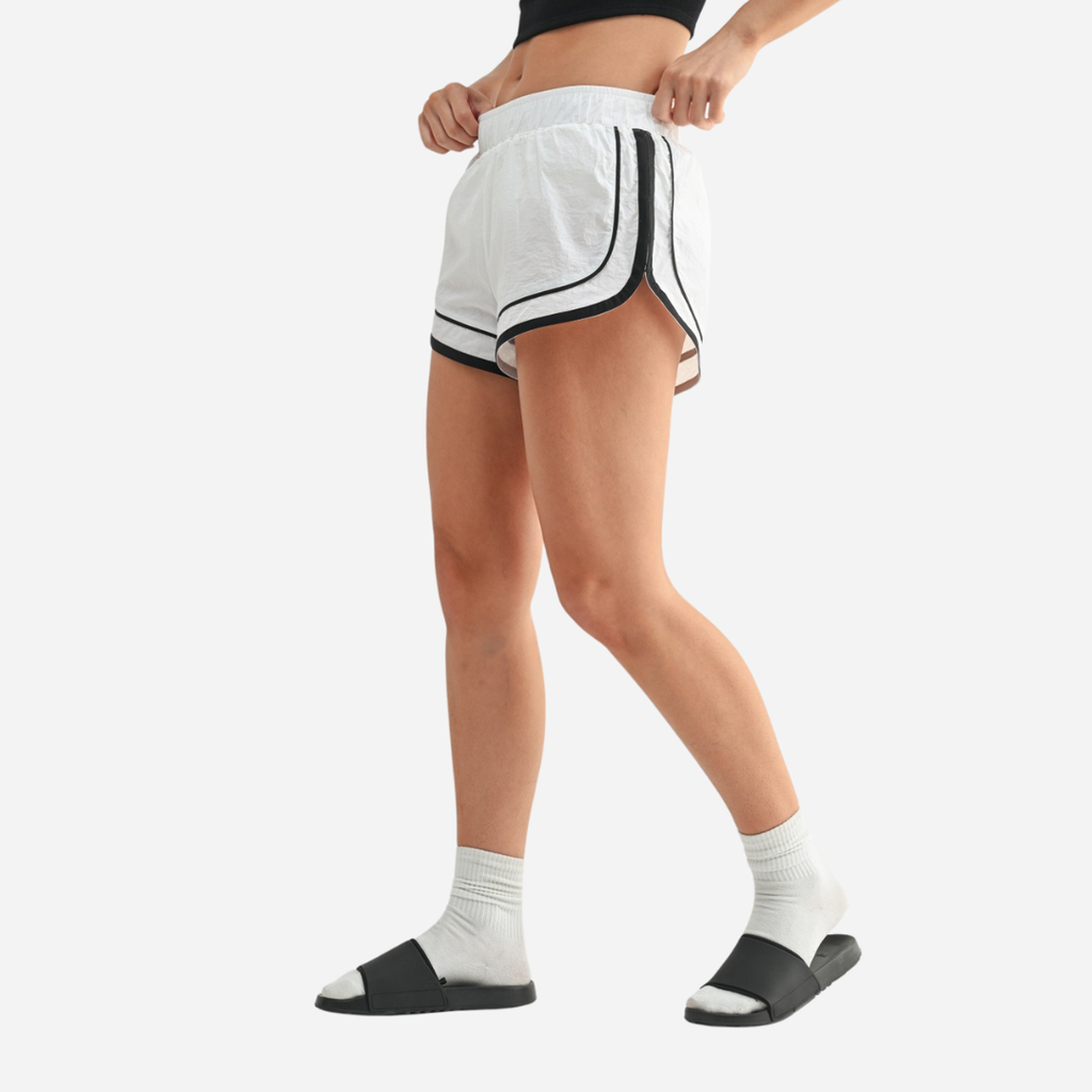 Short Dama Mono B White Black