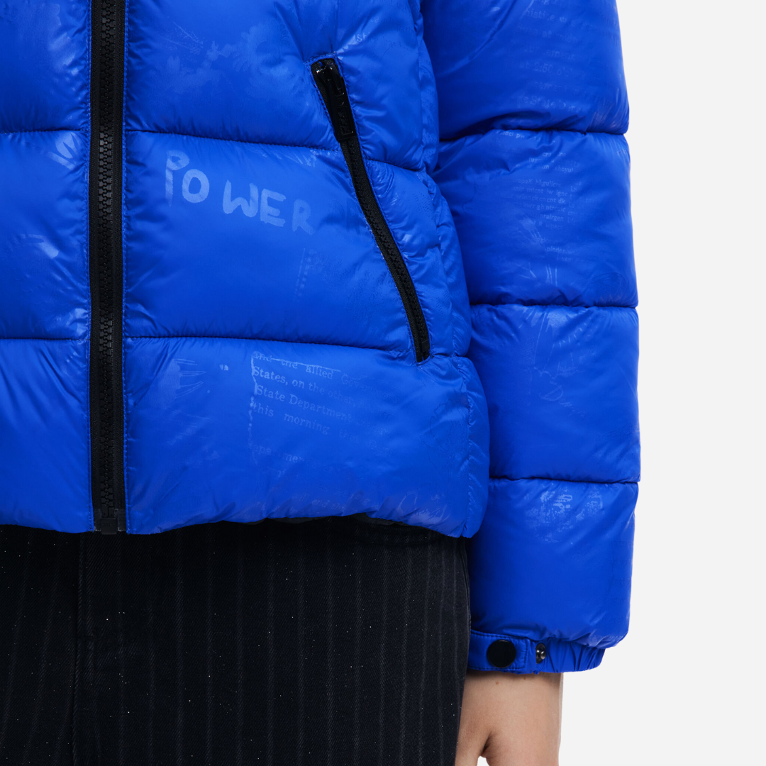 Chamarra Dama Desigual Azul