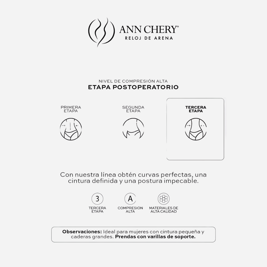 Faja Dama Ann Chery Black