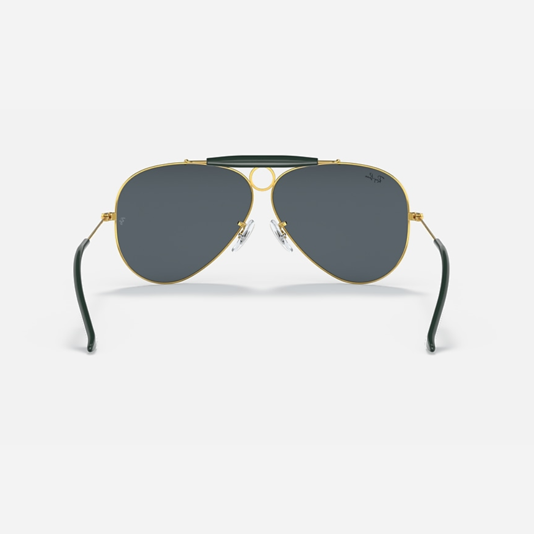 Lente Caballero Rayban Legend Gold Blue