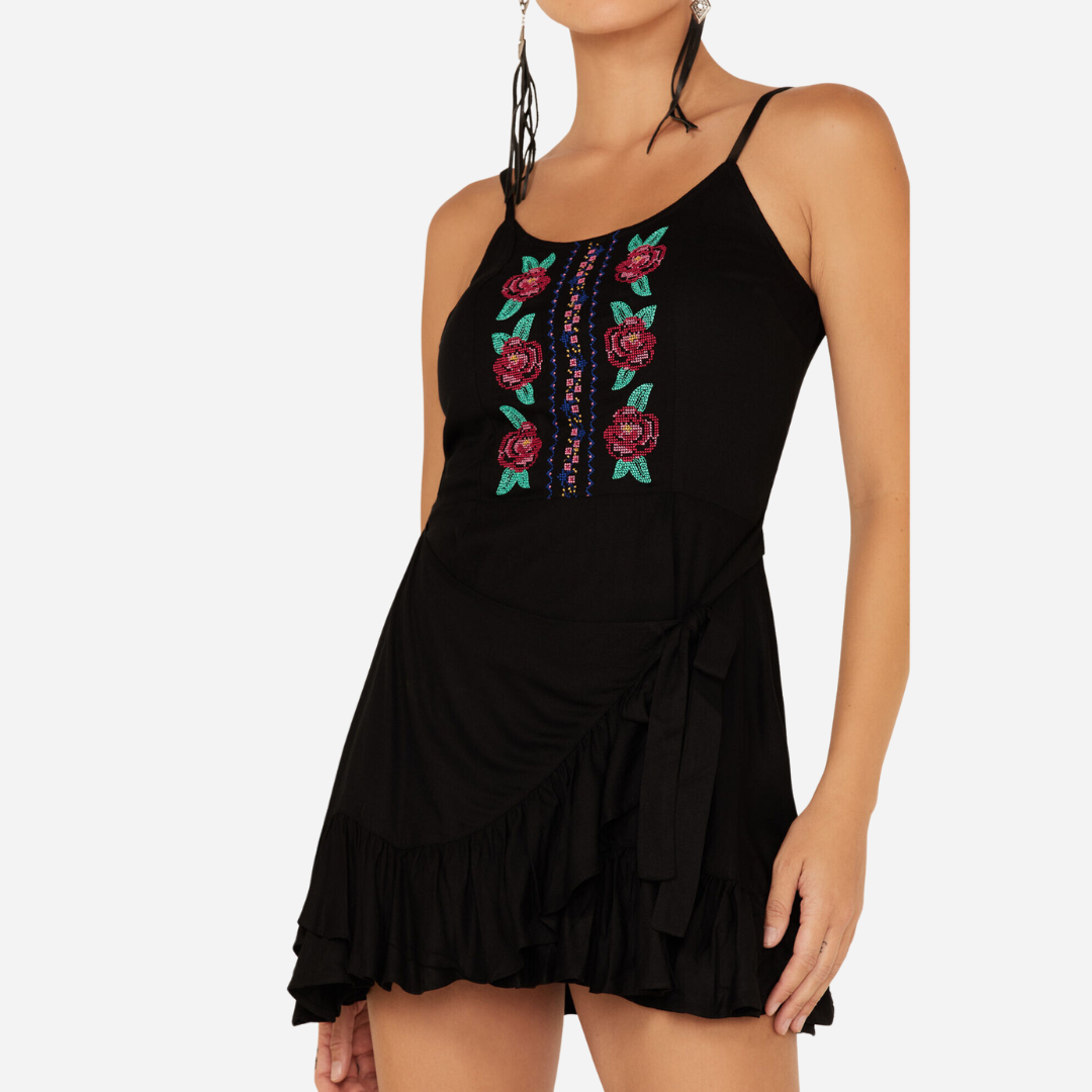 Vestido Dama Rock & Roll Black