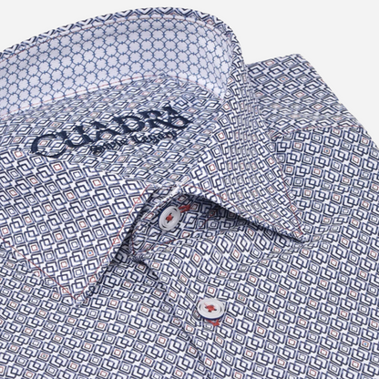 Camisa Caballero Cuadra Azul