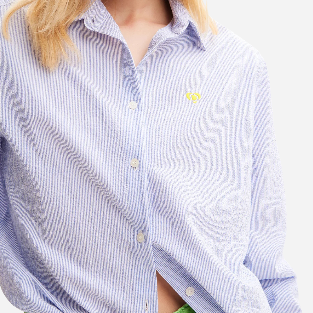 Camisa Dama Desigual Blue