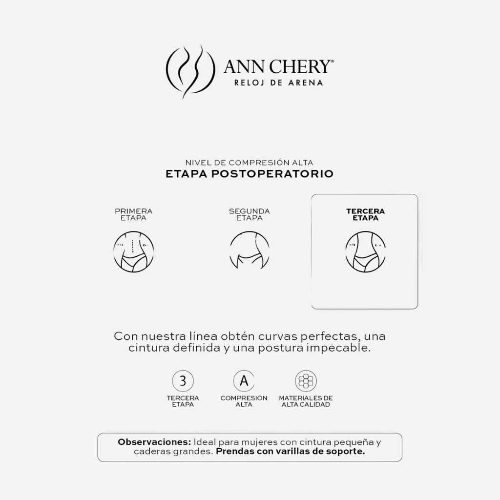 Faja Dama Ann Chery Black