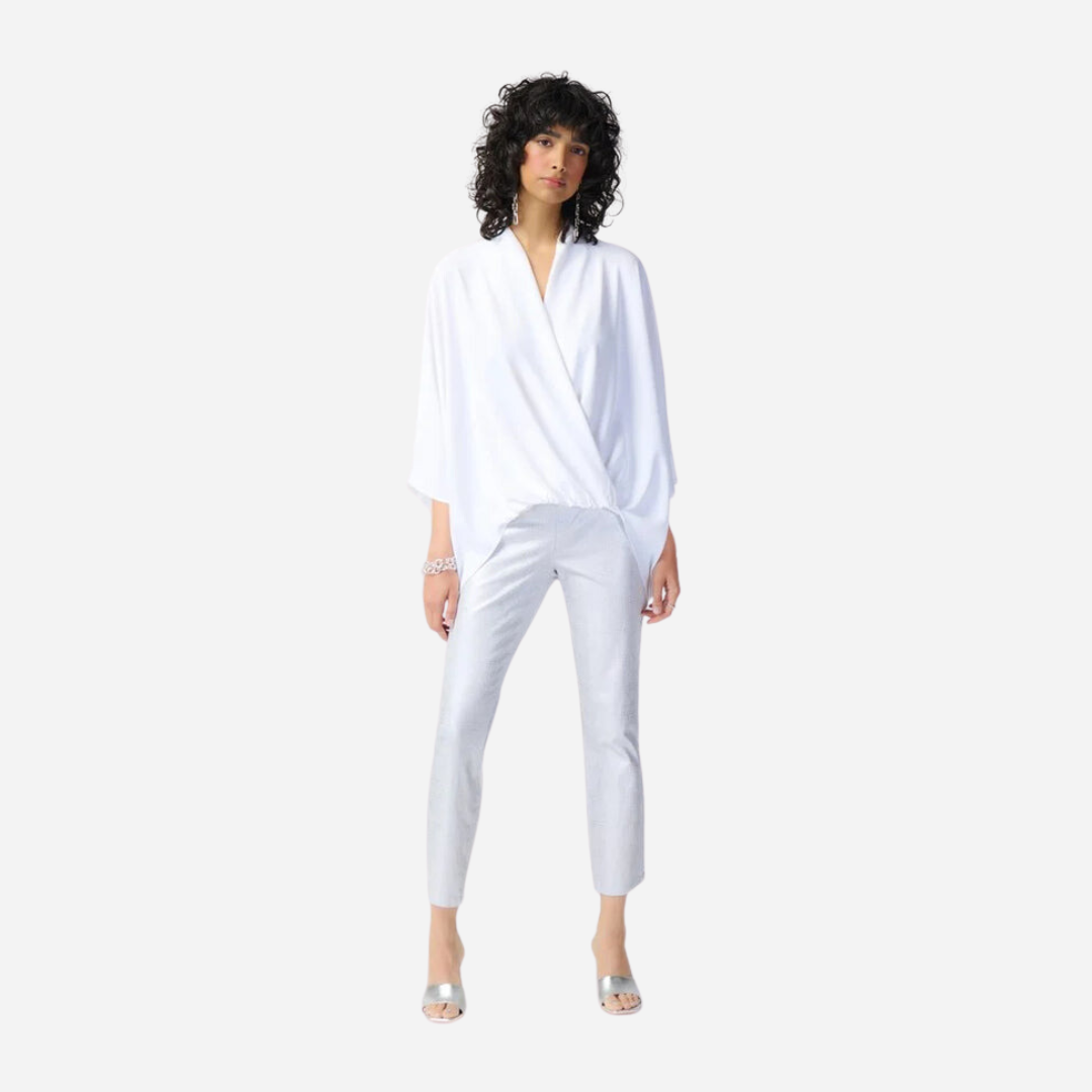 Pantalon Dama Joseph Ribkoff White Silver