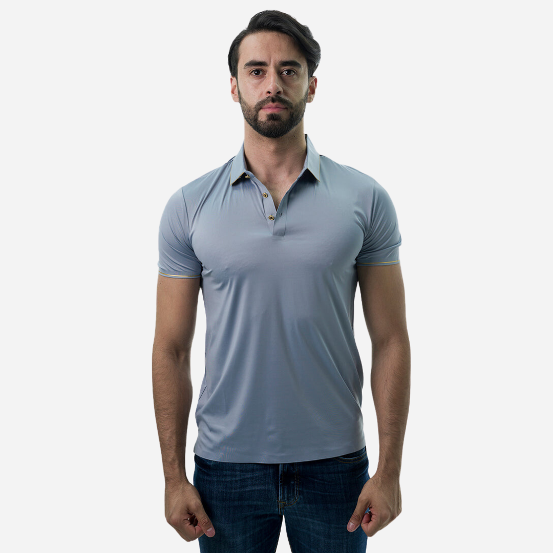 Playera Caballero Barocco Sky-Blue