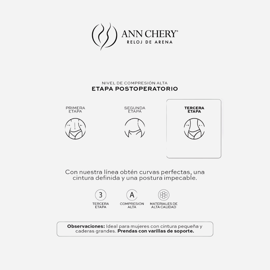 Faja Dama Ann Chery Beige