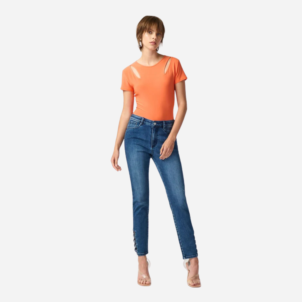 Pantalon Dama Joseph Ribkoff Denim Medium Blue