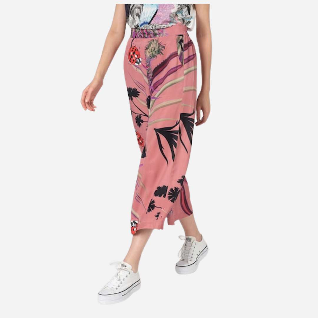 Pantalon Dama Desigual Lila