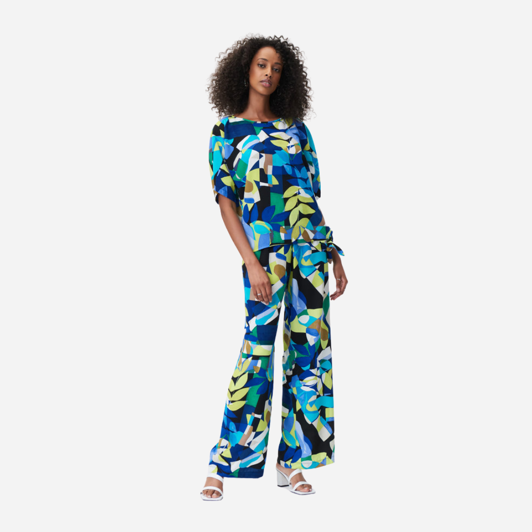 Blusa Dama Joseph Ribkoff Black Multicolor