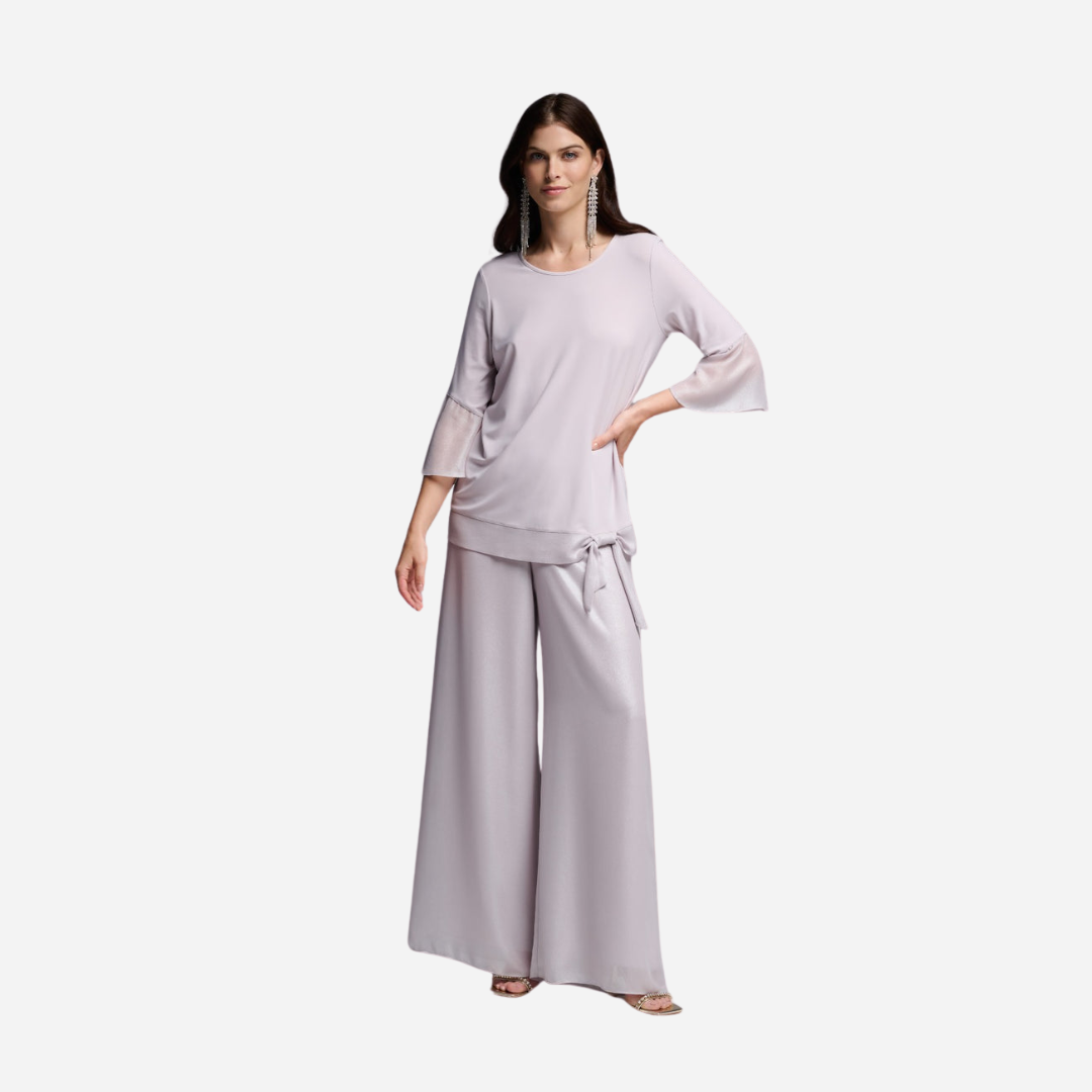 Blusa Dama Joseph Ribkoff Mother Of Pearl