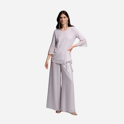 Blusa Dama Joseph Ribkoff Mother Of Pearl