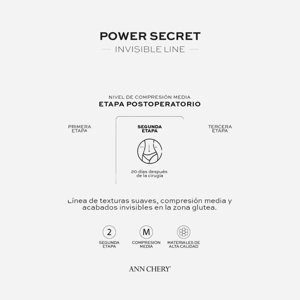 Faja Dama Ann Chery Short Black