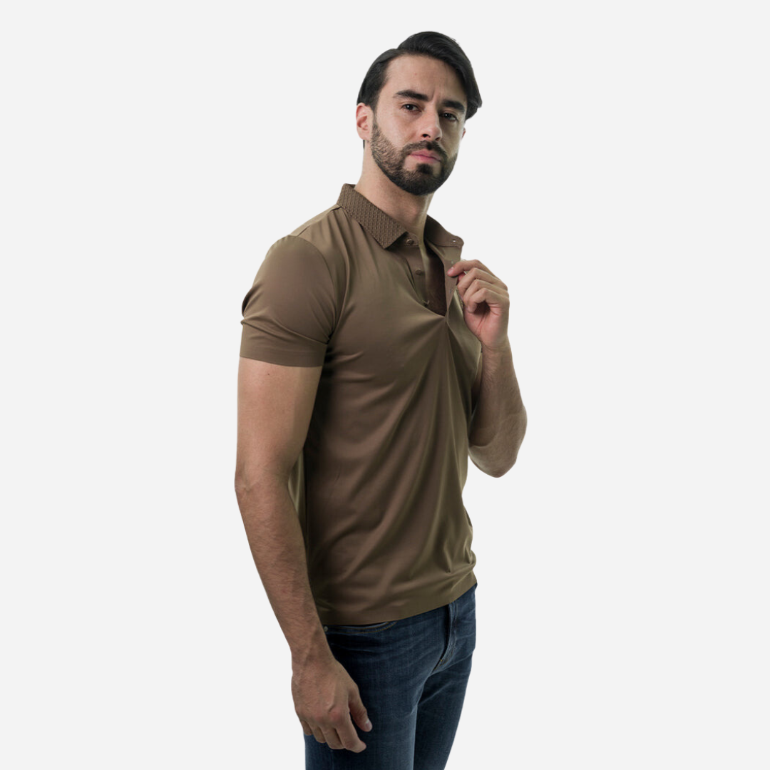 Playera Caballero Barocco Khaki