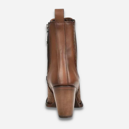 Botin Dama Cuadra Maple