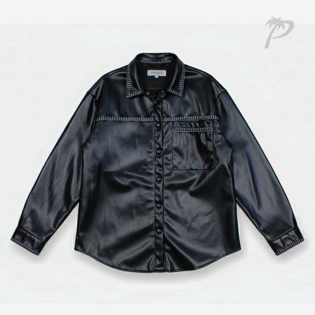 Camisa de Dama Strut&Bolt Black/White