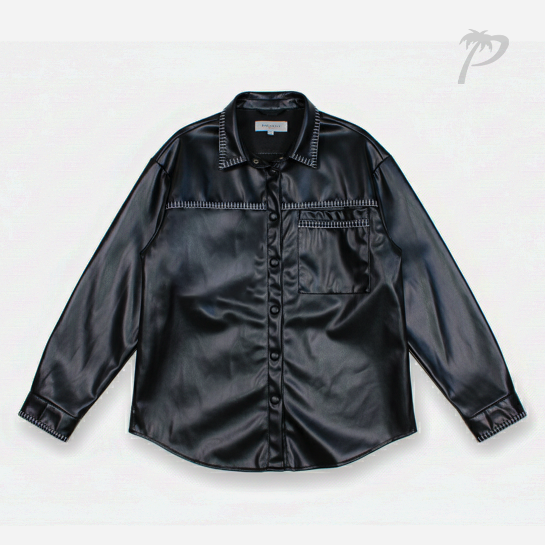 Camisa de Dama Strut&Bolt Black/White