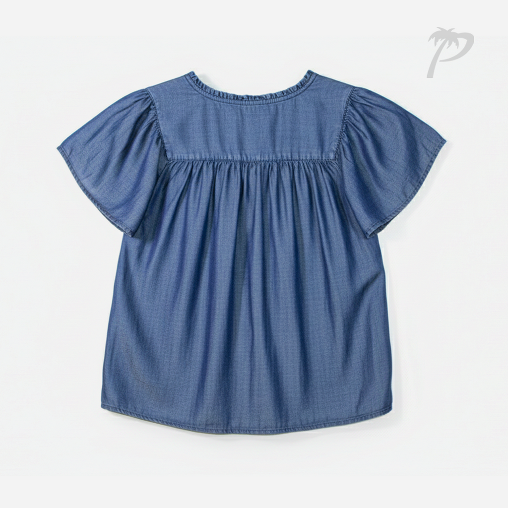 Blusa de Dama Ariat Medium-Blue