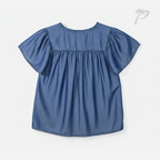 Blusa de Dama Ariat Medium-Blue