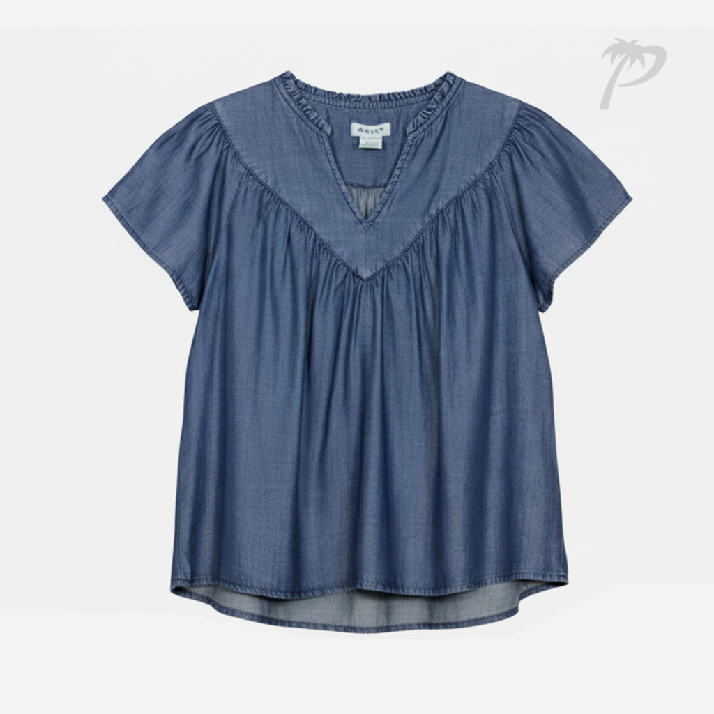 Blusa de Dama Ariat Medium-Blue