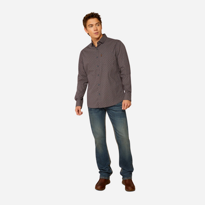 Camisa Caballero Ariat Parisian Night