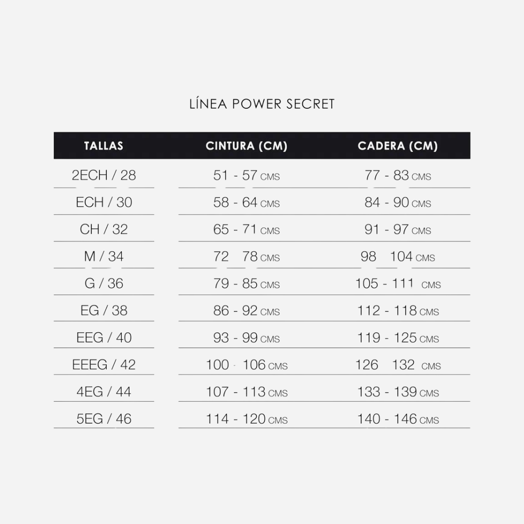 Faja Dama Ann Chery Short Black