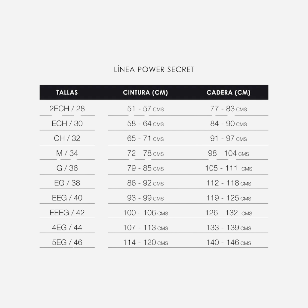 Faja Dama Ann Chery Short Black