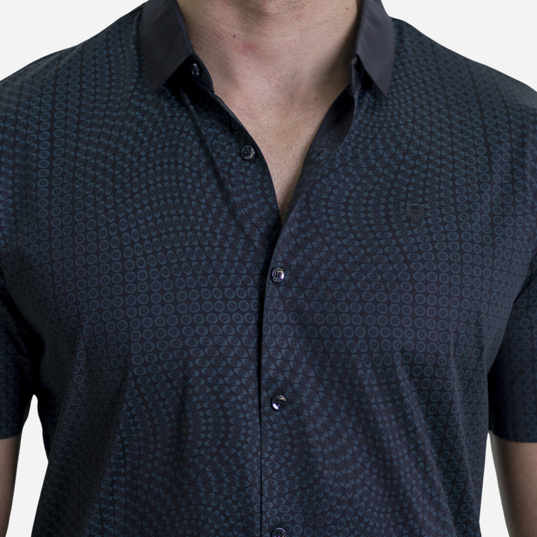 Camisa Caballero Barocco Black