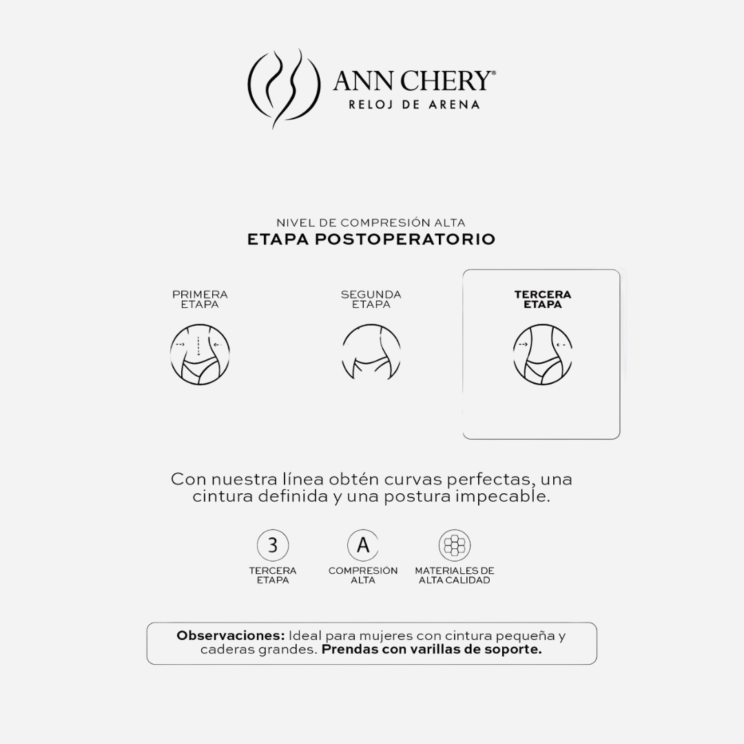 Faja Dama Ann Chery Beige