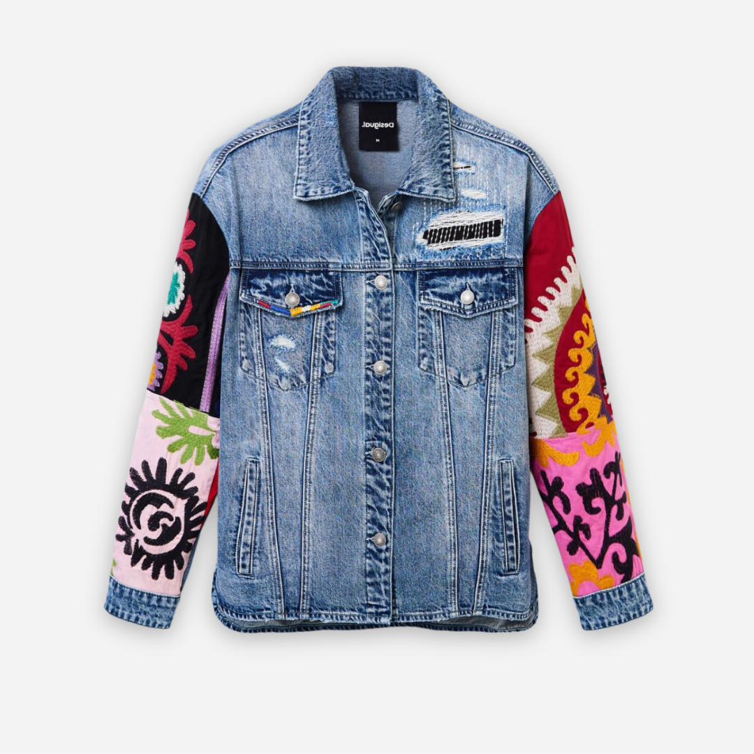 Chamarra Dama Desigual Mezclilla