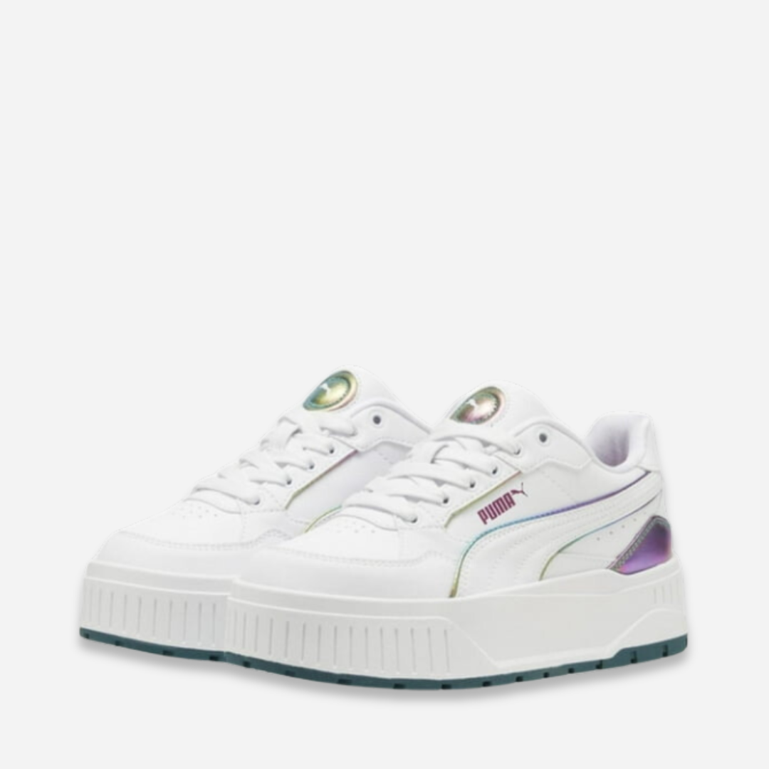 Teni Dama Puma White Green