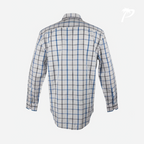 Camisa Caballero Fariani White Blue