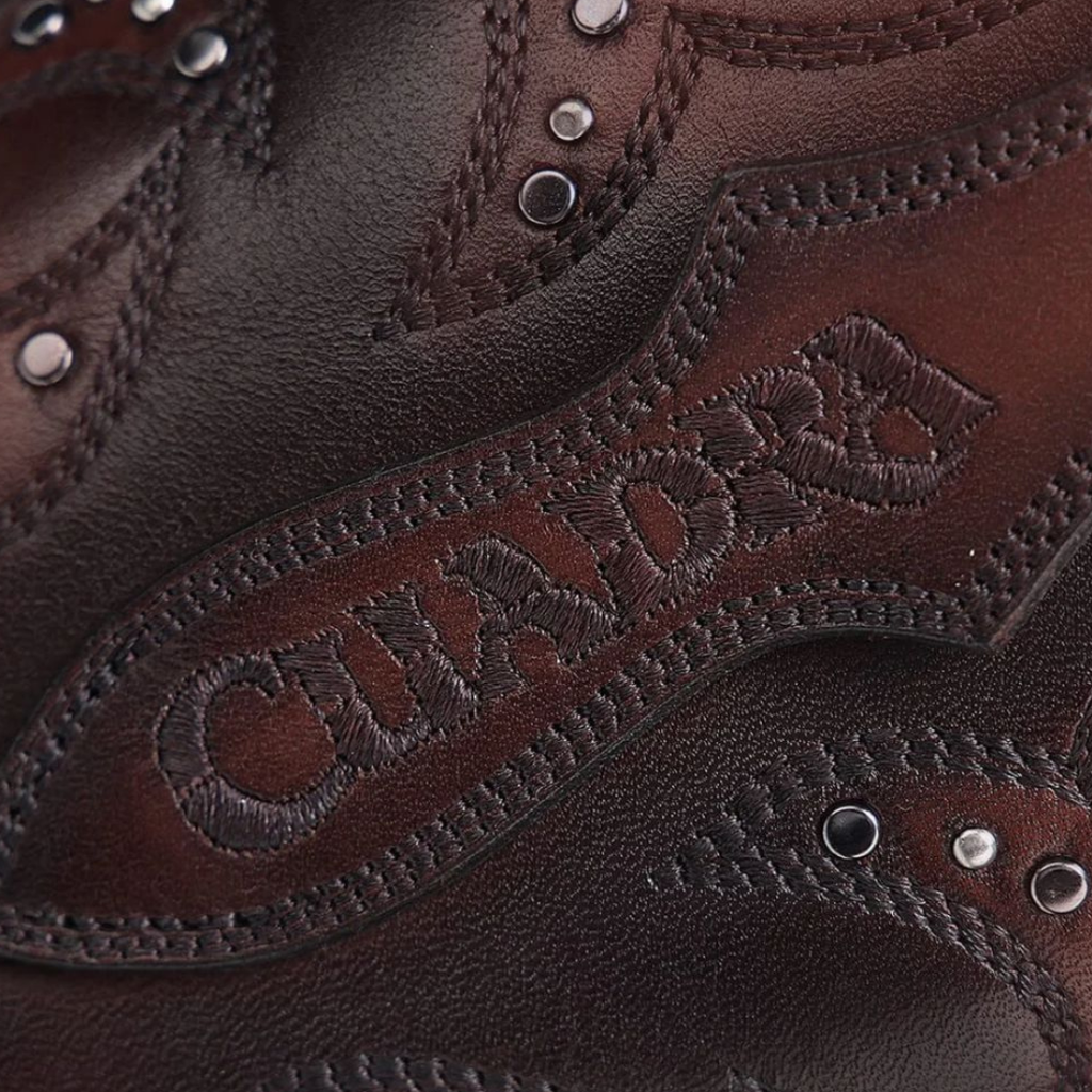 Bota Dama Cuadra Tinto