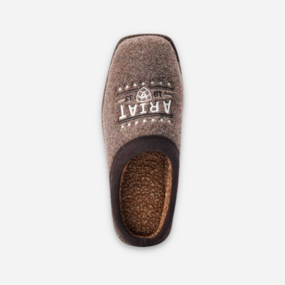 Pantufla Caballero Ariat Brown