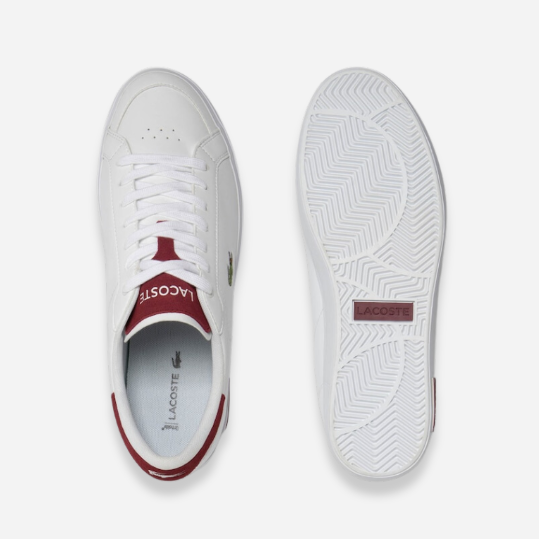 Teni Caballero Lacoste White