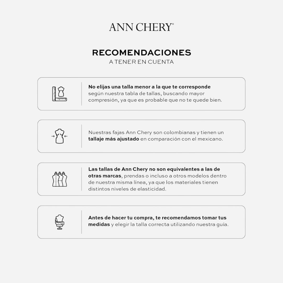 Faja Dama Ann Chery Short Cocoa