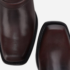 Bota Dama Cuadra Tinto