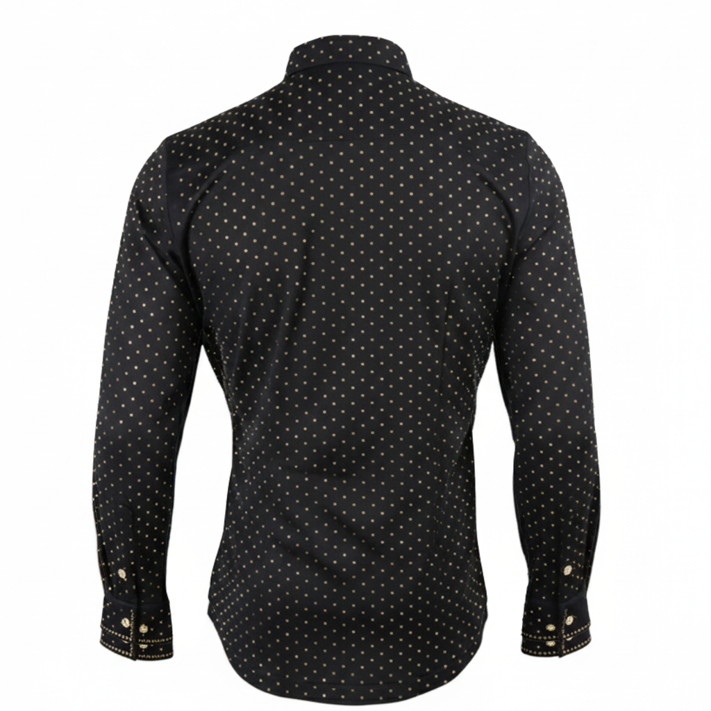 Camisa de Caballero Barocco Black-Gold