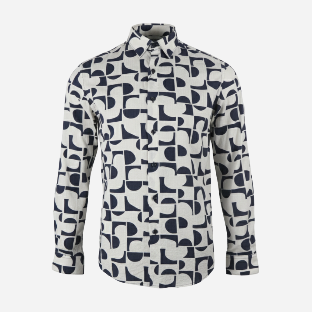 Camisa de Caballero Bobois Hueso