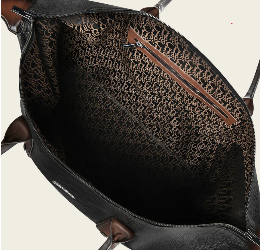 Maleta Cuadra Avestruz