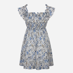 Vestido de Dama Emory-Park White-Blue-Multi