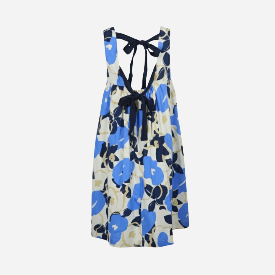 Vestido de Dama Emory-Park Blue-Combo