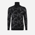 Sueter de Caballero Barabas Black-Silver
